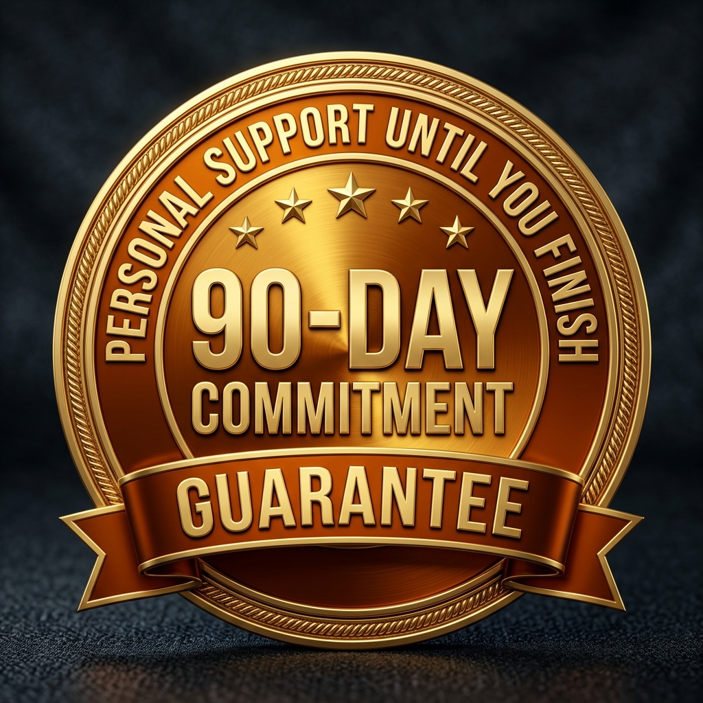 90-Day Commitment Guarantee — Personal Support Until You Finish